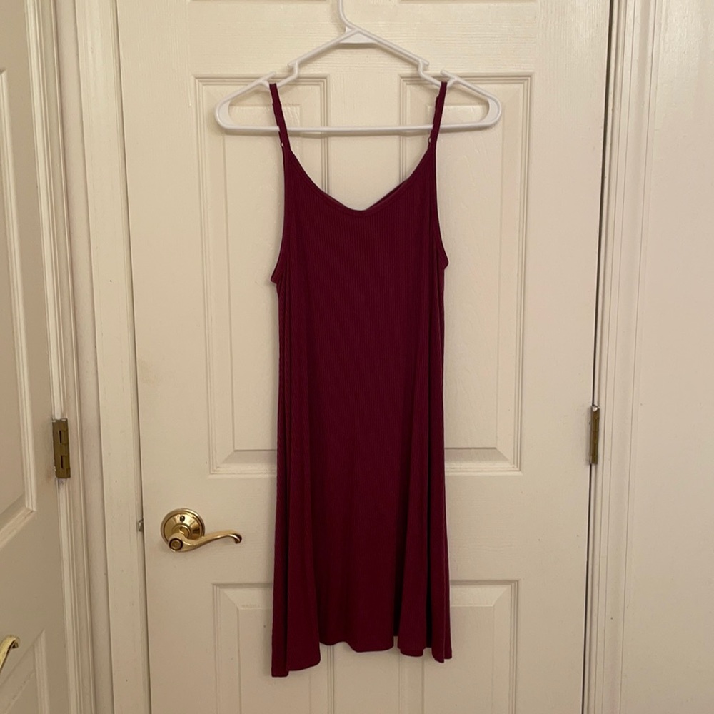 Burgundy Dress
